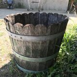 Wood planter