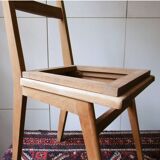 Pair of chairs 50-60 to upholster and skate