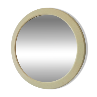 Vintage round mirror from the 70s/80s.