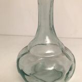 Glass art deco bottle