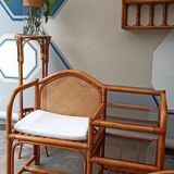 Furniture phone bamboo rattan and wicker