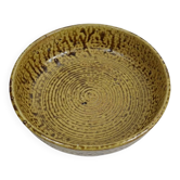 Coupe vintage en grès artisanal signé Bodin, années 1970-1980