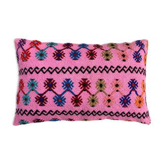 Vintage turkish handmade kilim cushion cover 40x60 cm