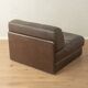 Brown leather armchair DS-76 by de Sede, 1970s