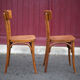 Pair of Thonet bistro chairs