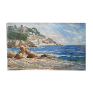 Tableau HST Marine Bord de mer