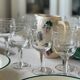 8 verres à vin sur pieds