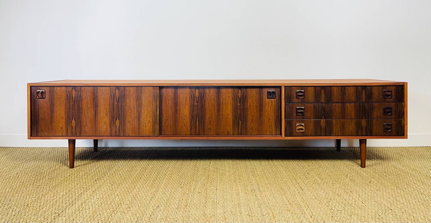 Scandinavian rosewood sideboard