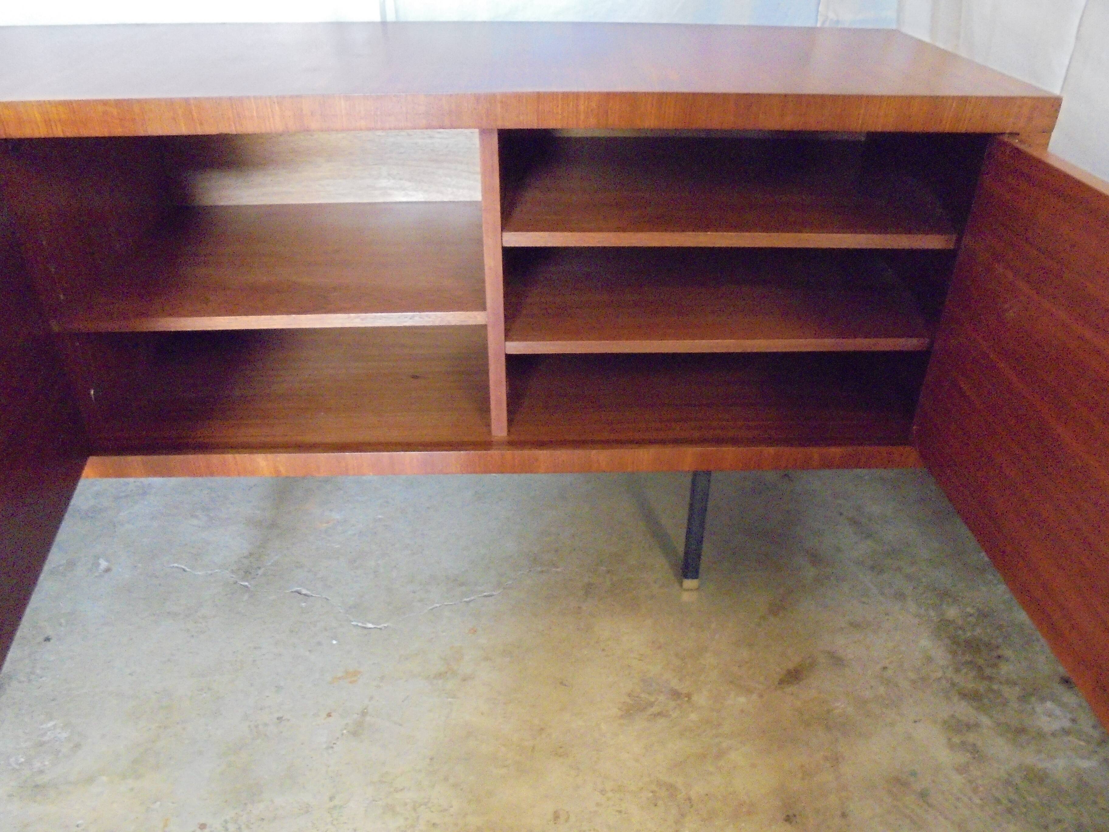 Mahogany enfilade by Paul Geoffroy for Roche Bobois of the 60s