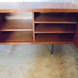 Mahogany enfilade by Paul Geoffroy for Roche Bobois of the 60s