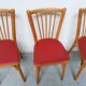 4 vintage bistro chairs Baumann