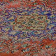 One-of-a-kind turkish handwoven vintage rug - rustic vintage charm 308x 174 cm