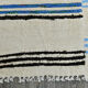 Tapis de chanvre vintage texturé neutre, 168x304cm
