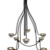 Lustre fer forgé