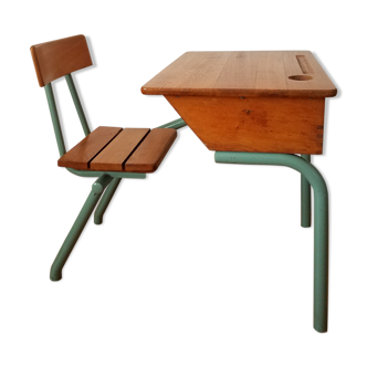 Bureau d'écolier vintage