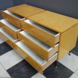Set 1960 bedside nighttables