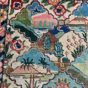 Tapis décoratif vintage Mahal 129x79cm