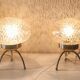 Paires de lampe medusa 1980 vintage