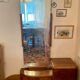 Miroir vintage Art déco avec tiroirs,Tchécoslovaquie années 1930