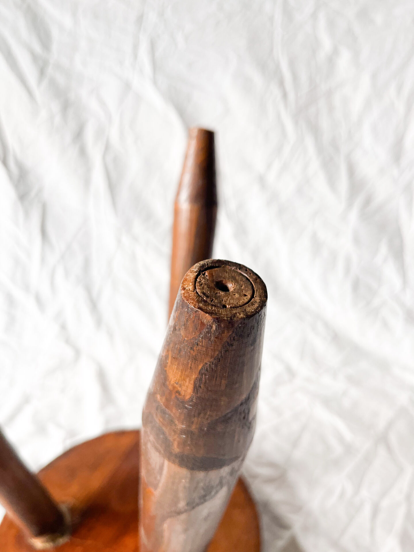 Small Wooden Tripod Stool
