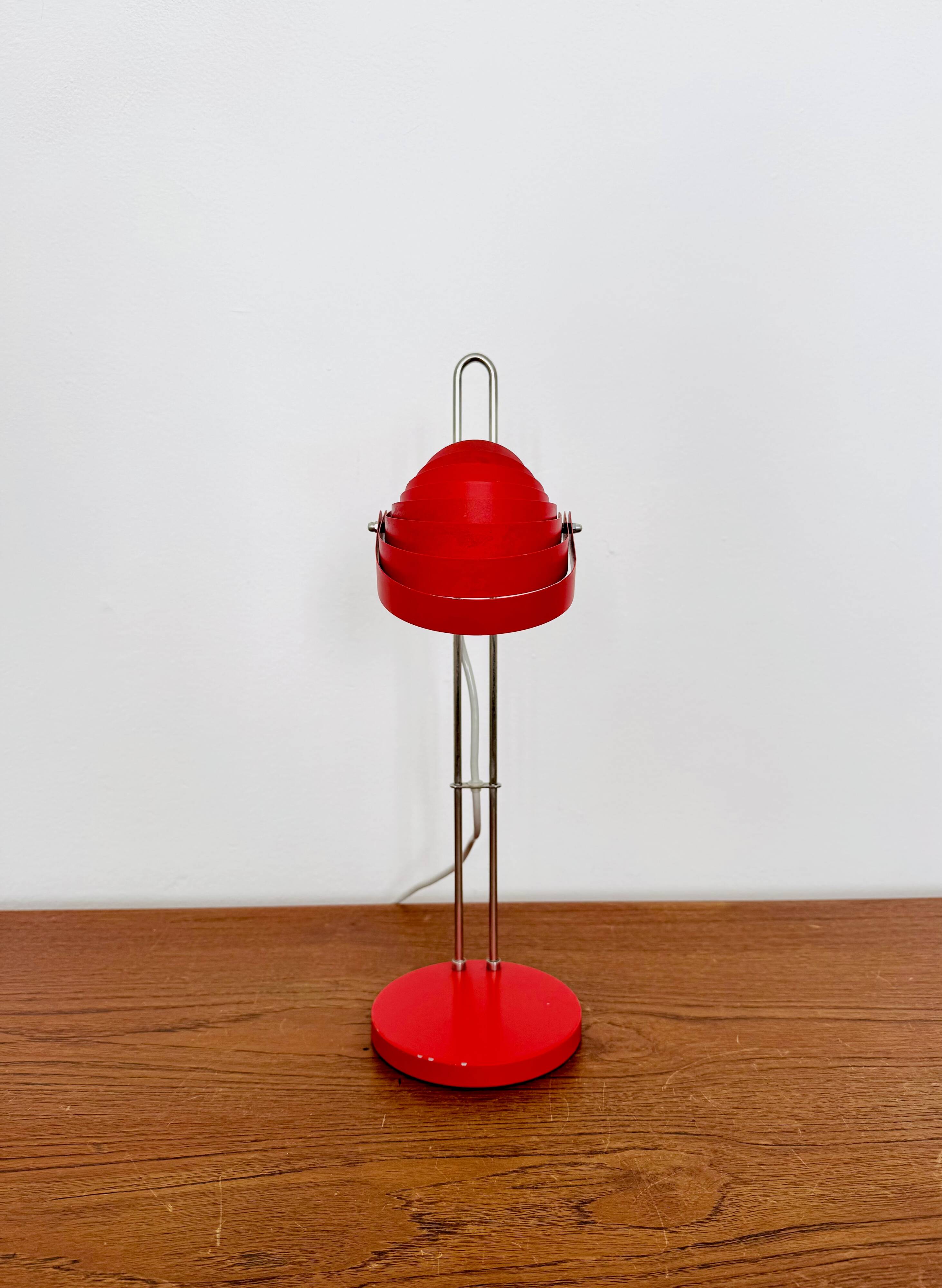 Metal Table Lamp by E.R. Nele for Temde