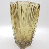 Smoked glass vase