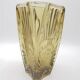 Vase en verre fumé