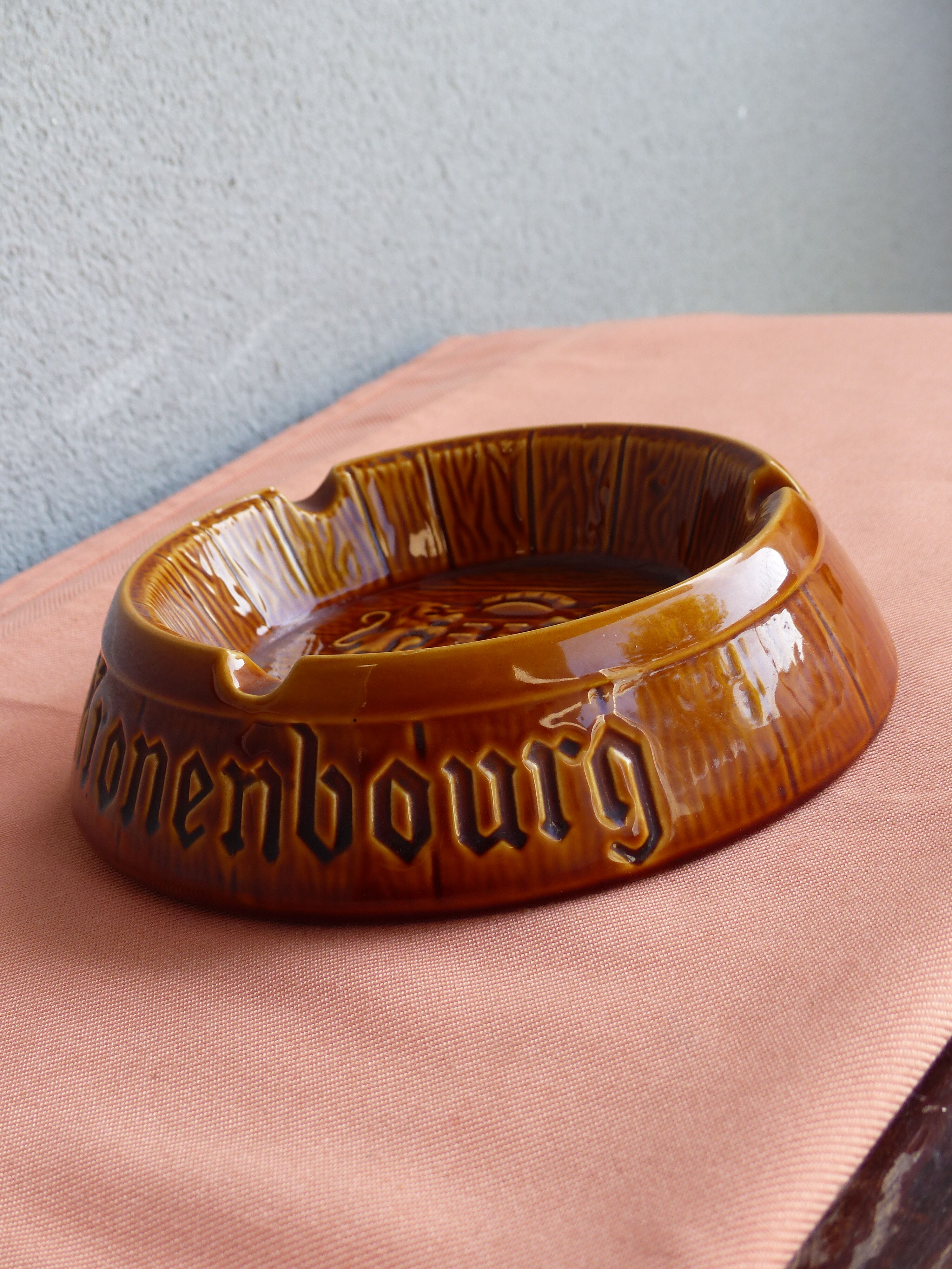 Kronenbourg advertising ashtray