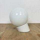 Vintage White Porcelain Wall Light, 1970s