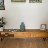Light oak solid wood sideboard