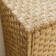 Enfilade in braided rush