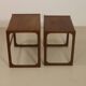 Scandinavian nesting tables rn teak year 60. Ref twiny.