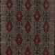 Vintage Turkish hallway rug 74x224 cm