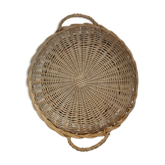 Wicker tray