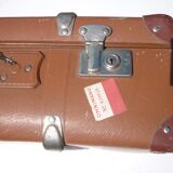 Old suitcase of 50-60 years