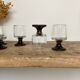 6 vintage liqueur glasses