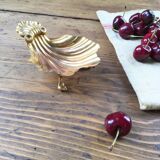 Golden shell ashtray