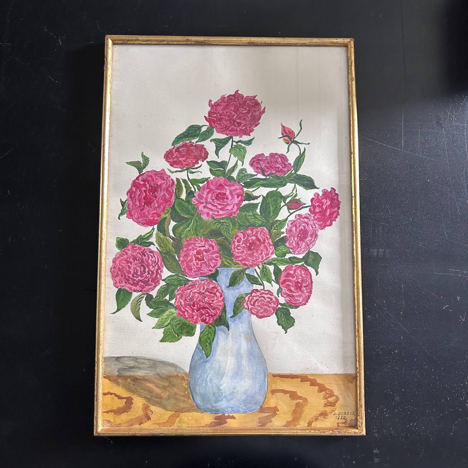 Watercolour signed G.Dubois 1970
