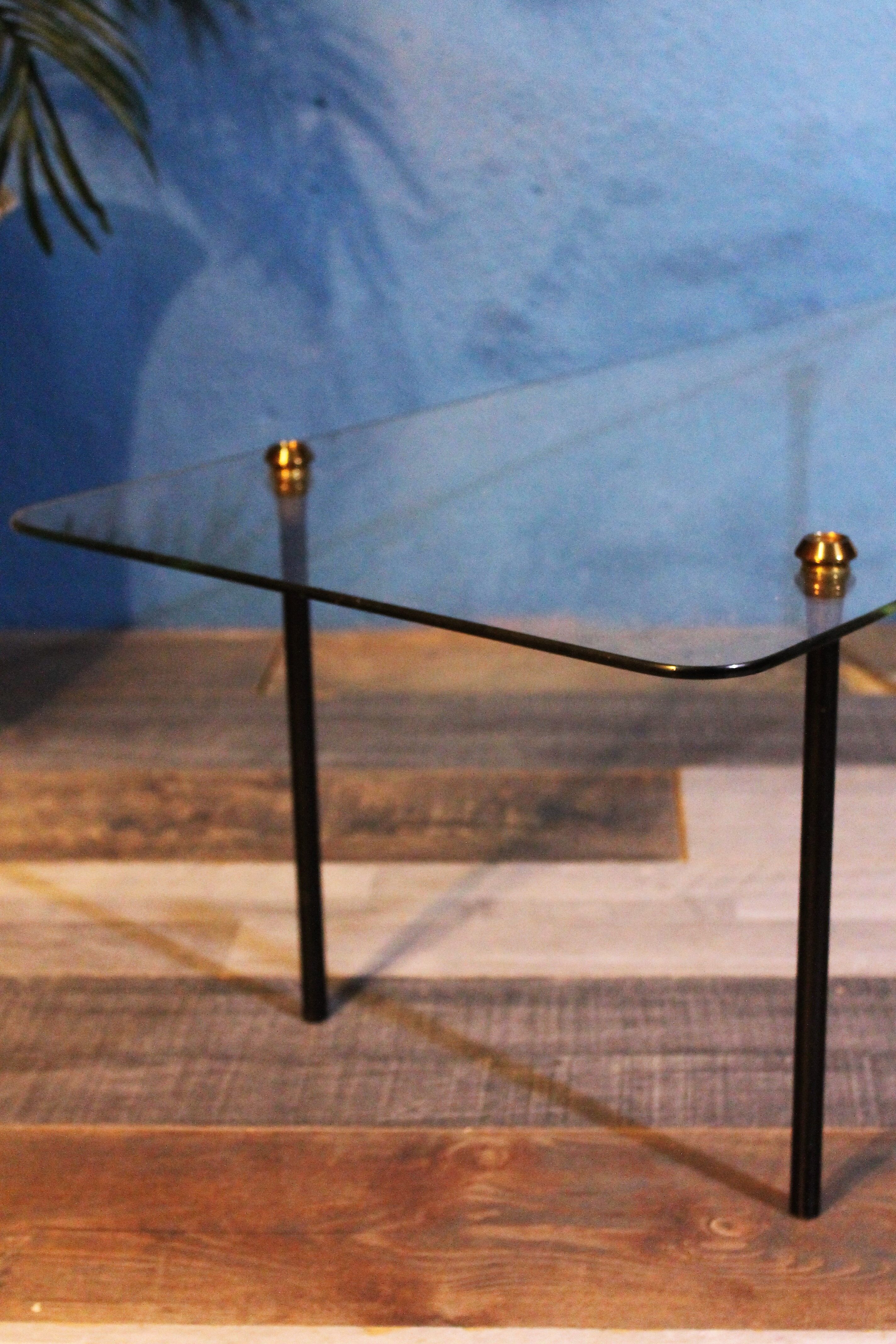 Metal coffee table - 1950s