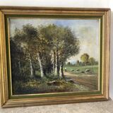 Walk in the countryside at the beginning of the 20th century