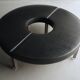 Vintage mid-century Round Benches. 1960s. Set of 2