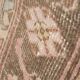 Vintage Turkish hallway rug 49x343 cm
