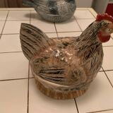 Vintage chicken terrine by Alphonse Muffa