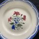 Set of 23 Digoin Sarreguemines "Elorn" dessert plates