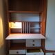 Bibliothèque bureau chambre années 70