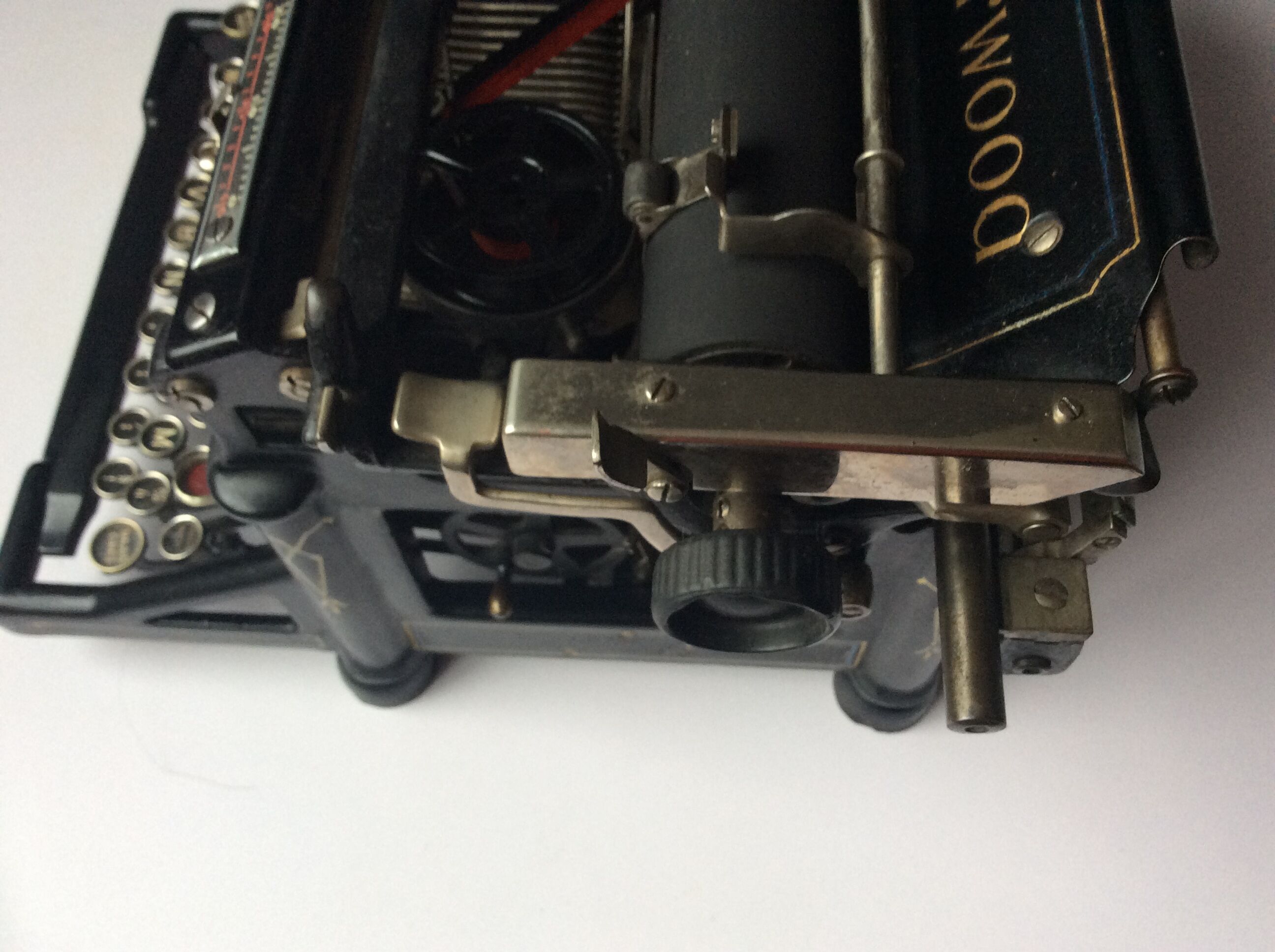 Old Underwood typewriter