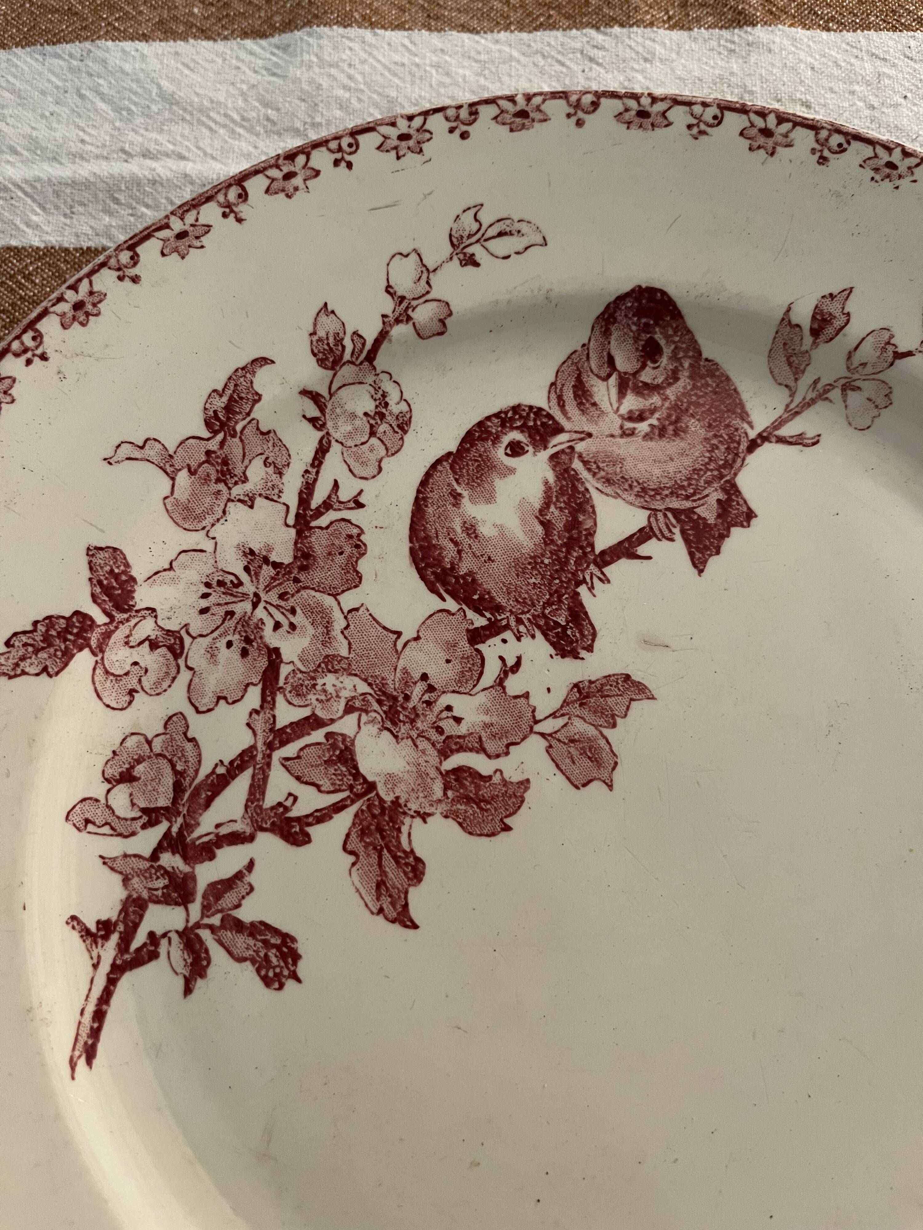 Iron earth plate Sarreguemines