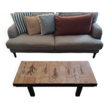 Vallauris herbarium coffee table by Roger Capron