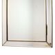 Deknudt Hollywood Regency Faceted XL Vintage Mirror 112 cm