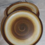 Lot of 6 dessert plates Longchamp Model log
